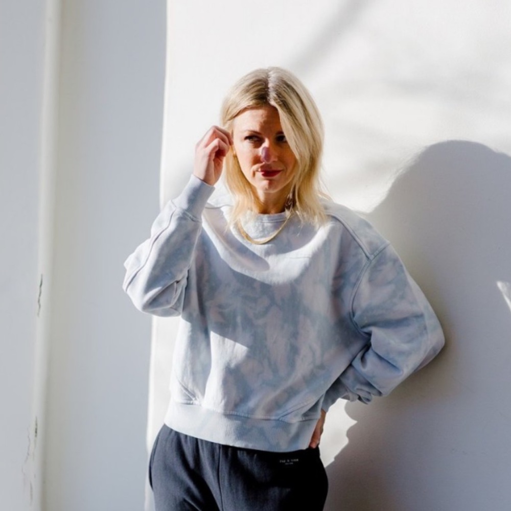 Rag and bone city tie dye sweatshirt size Medium